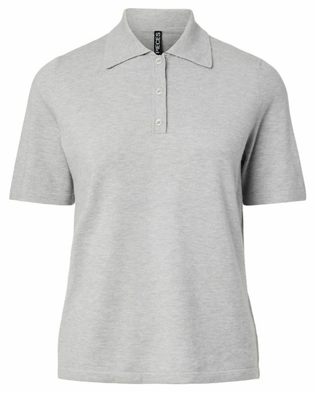 11 “Plain gray polo t-shirt unisex minimal streetwear by Echores”