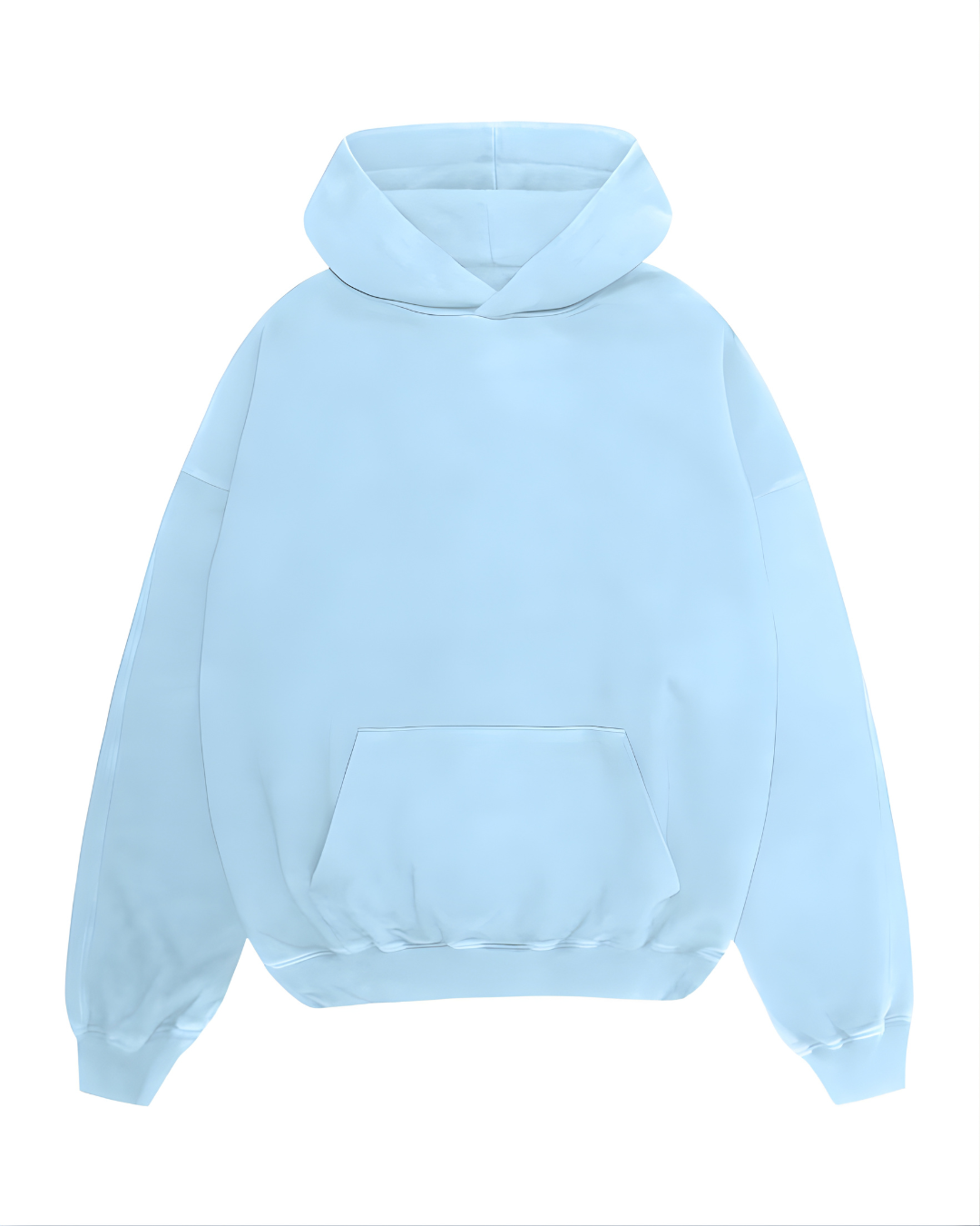13 Be the Author of Your Story Hoodie – Oversized Sky Blue Inspirational Hoodie by Echores