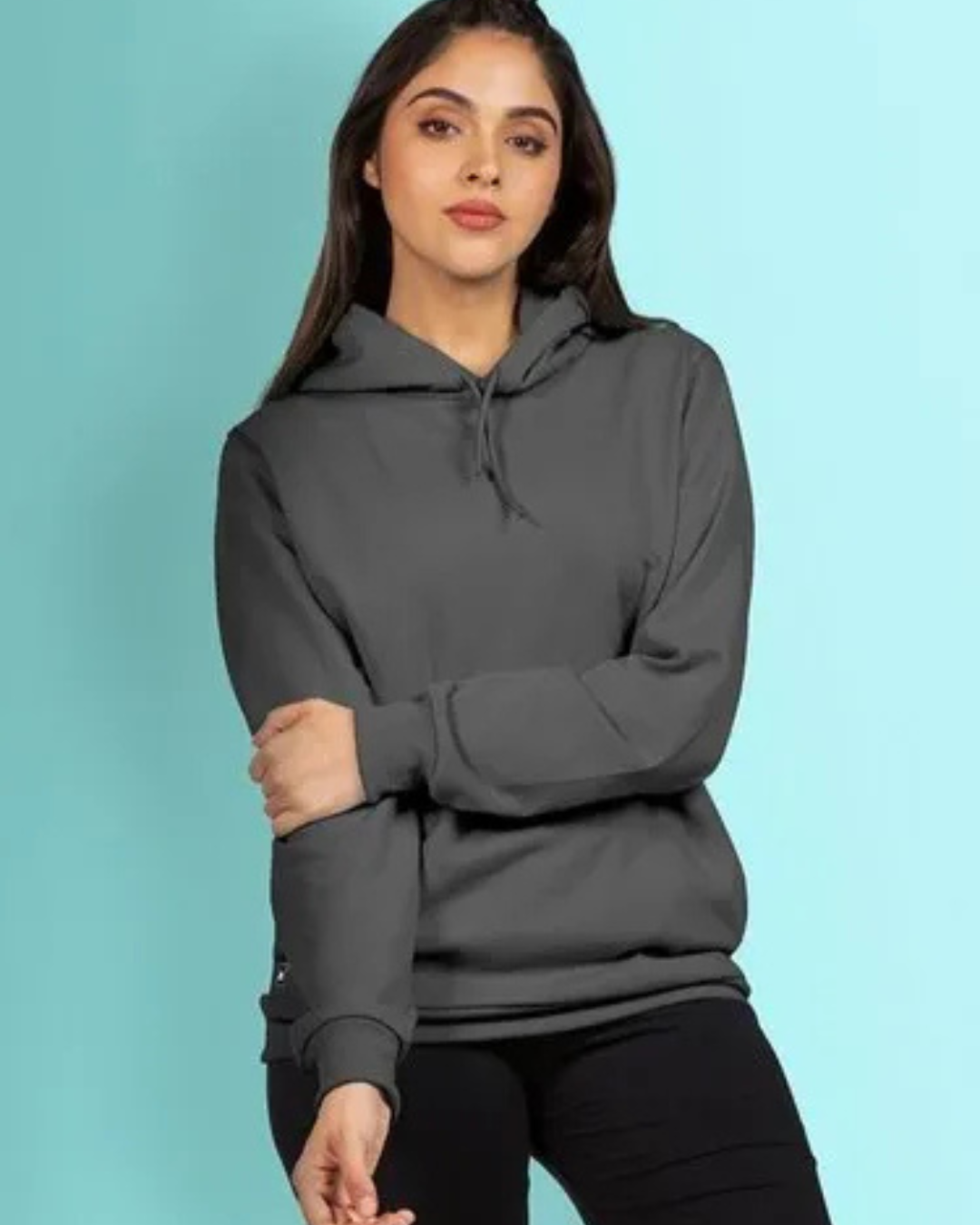 15 Dark Gray Hoodie – Unisex Streetwear Essential by Echores - Image 2