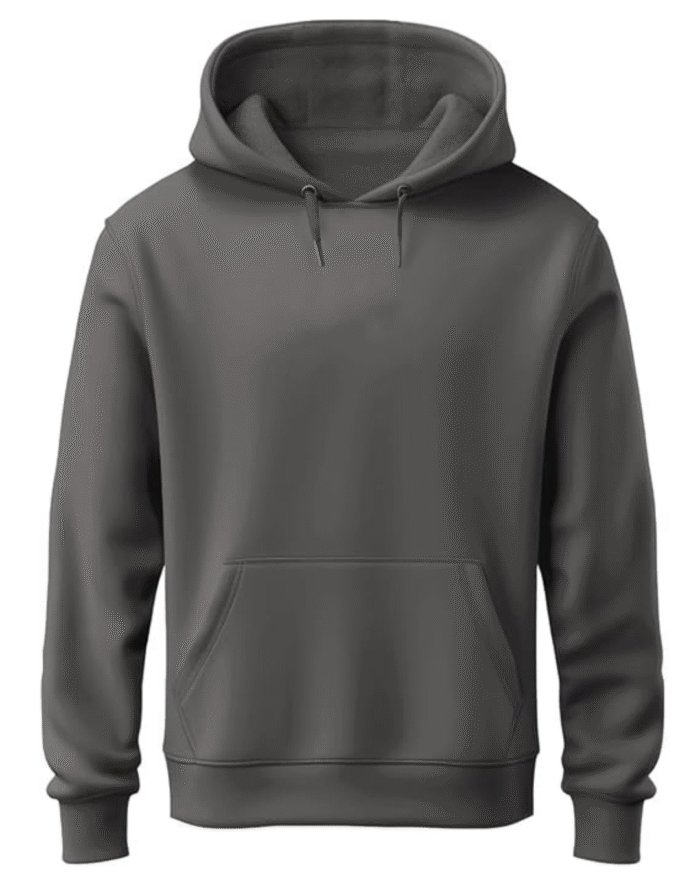 Dark Gray Hoodie – Unisex Streetwear Essential by Echores - Image 1