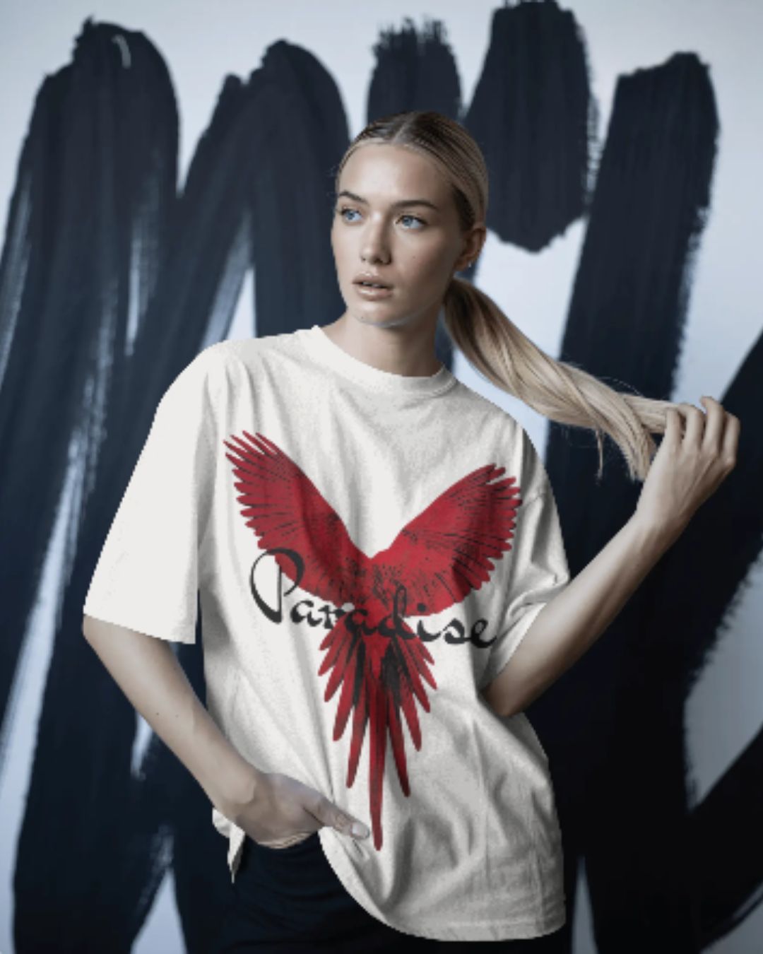 25 Printed T-Shirts – Paradise Oversized Streetwear by Echores - Image 1
