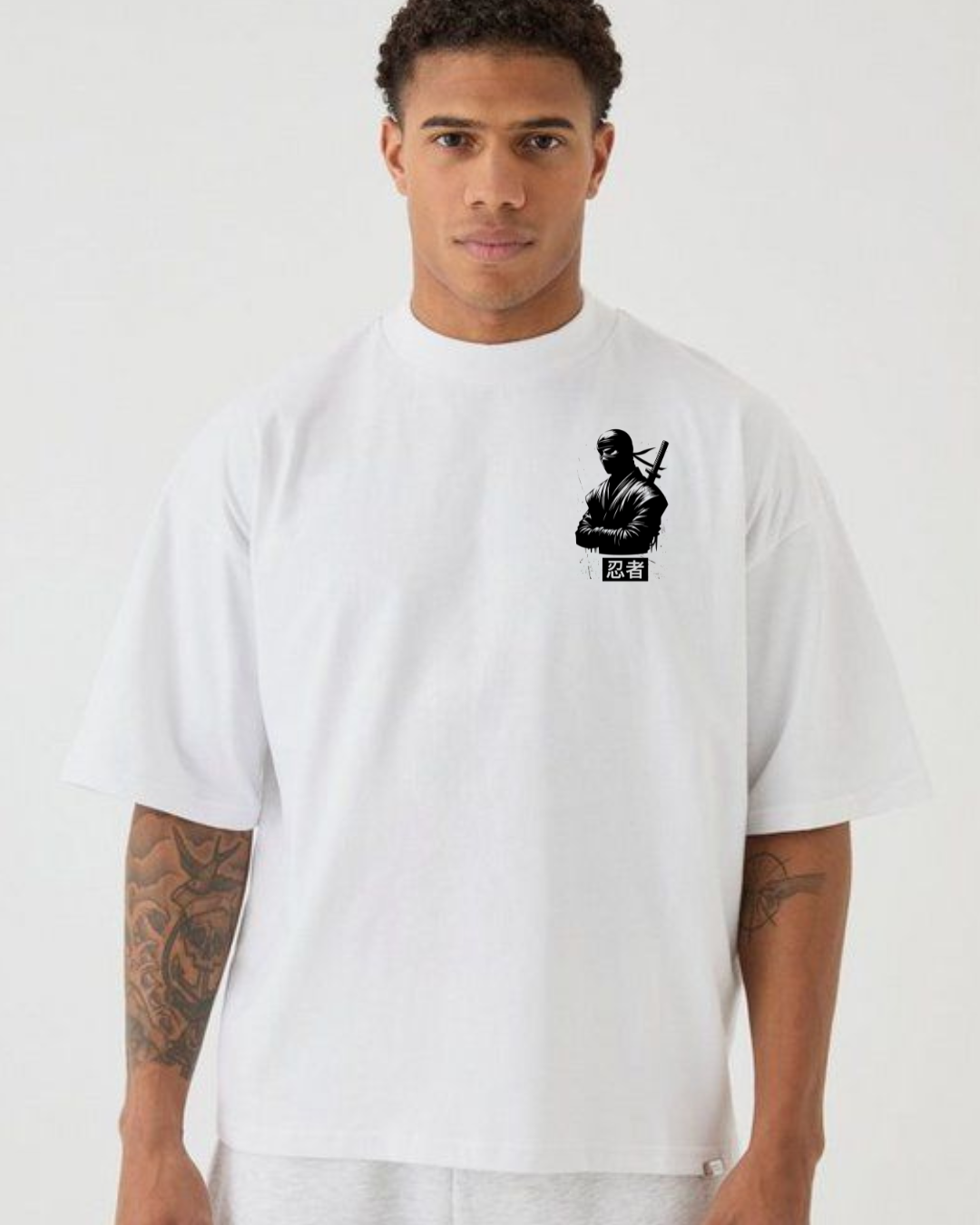 4 printed t-shirts Samurai Dragon printed t-shirt oversized printed t-shirt Echores printed t-shirts streetwear printed t-shirts