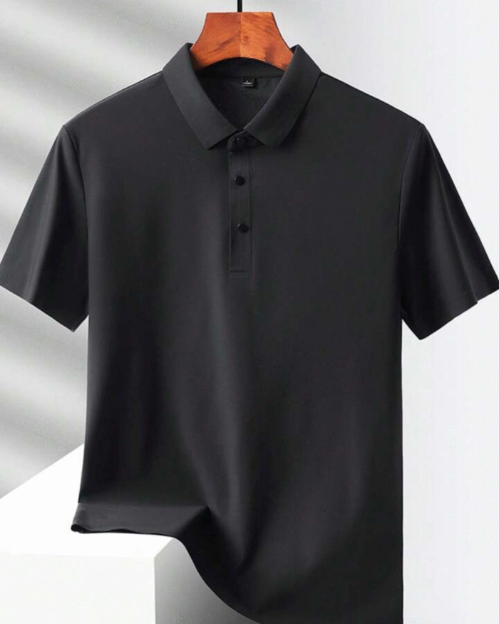 “Plain black t-shirt unisex minimal streetwear by Echores”