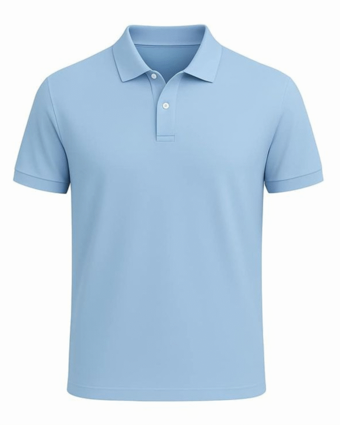 “Plain sky blue t-shirt unisex minimal streetwear by Echores”