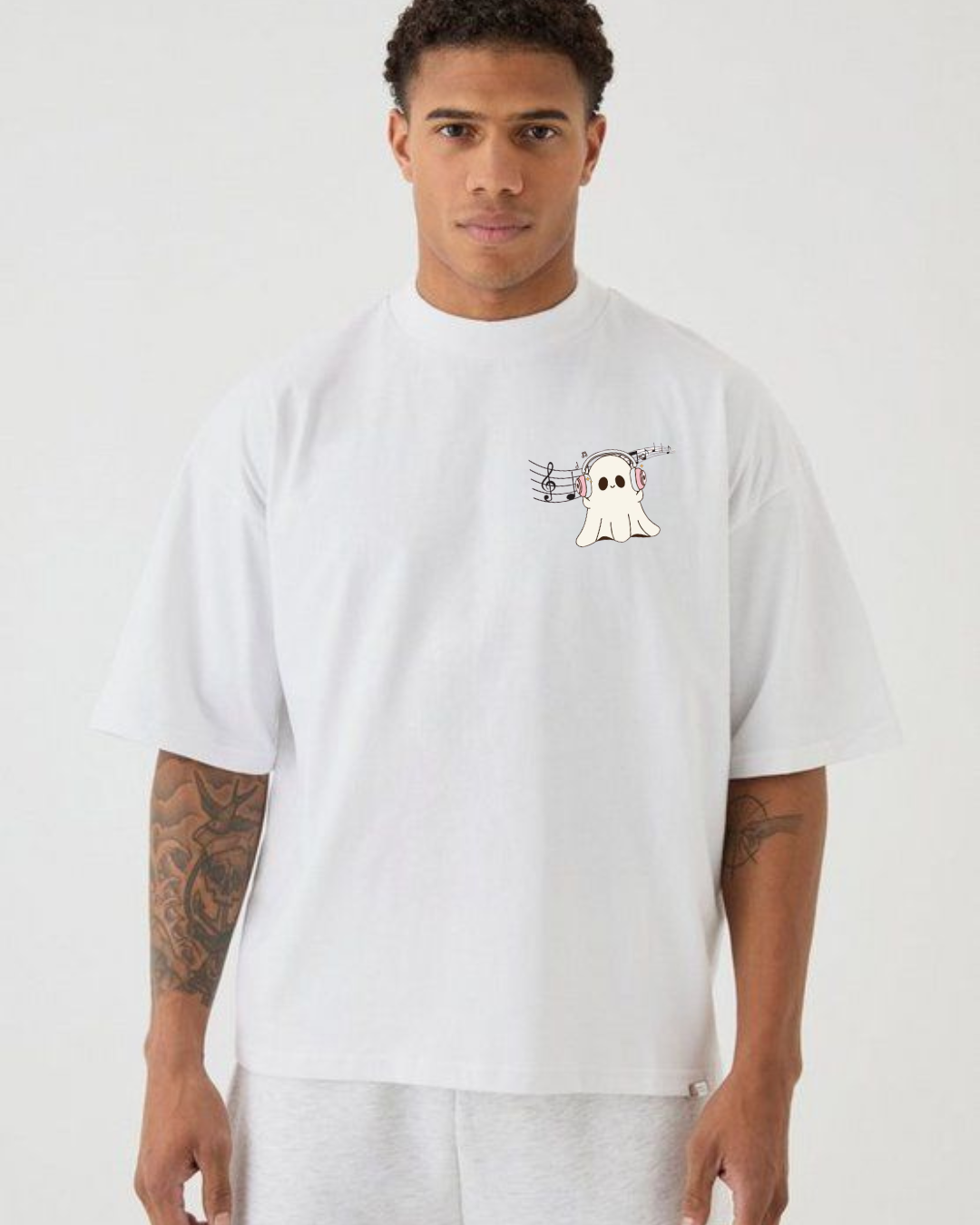 French Terry Oversized T-shirts Off White (2) printed t-shirts French Terry Oversized Printed T-Shirt oversized printed t-shirts Echores printed t-shirts premium cotton printed t-shirt