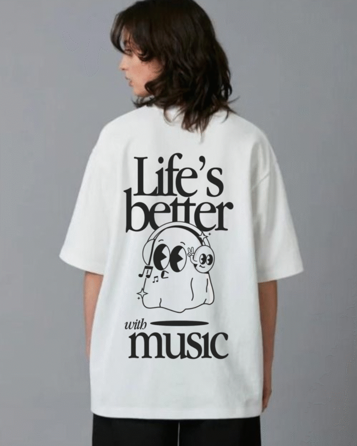 printed t-shirts French Terry Oversized Printed T-Shirt oversized printed t-shirts Echores printed t-shirts premium cotton printed t-shirt