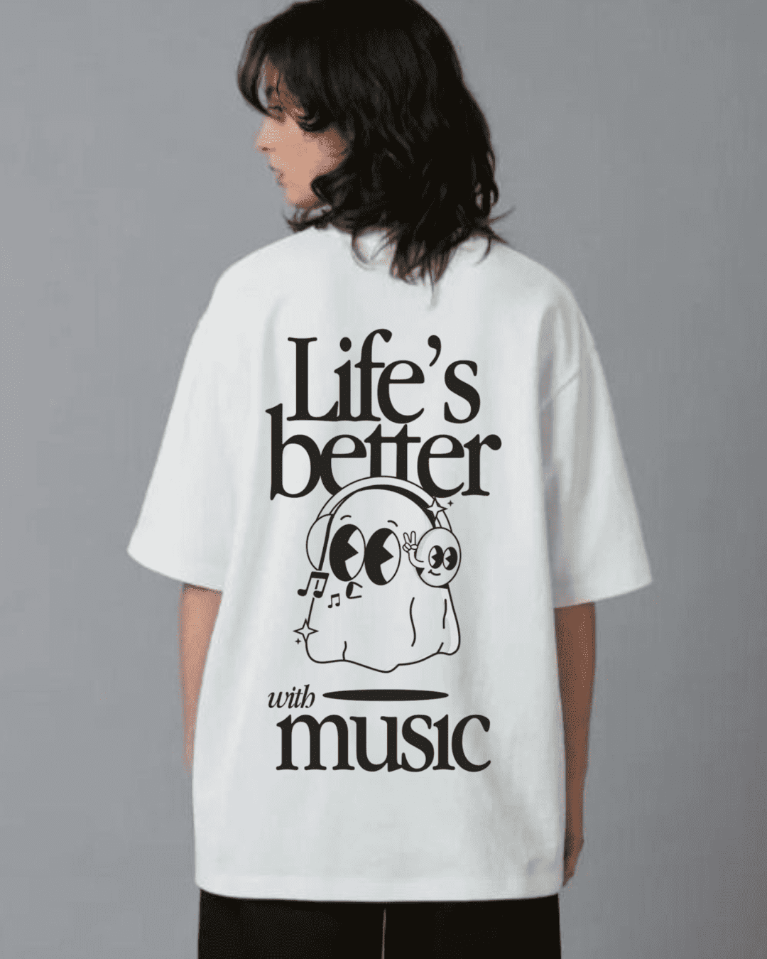 French Terry Oversized T-shirts Off White printed t-shirts French Terry Oversized Printed T-Shirt oversized printed t-shirts Echores printed t-shirts premium cotton printed t-shirt