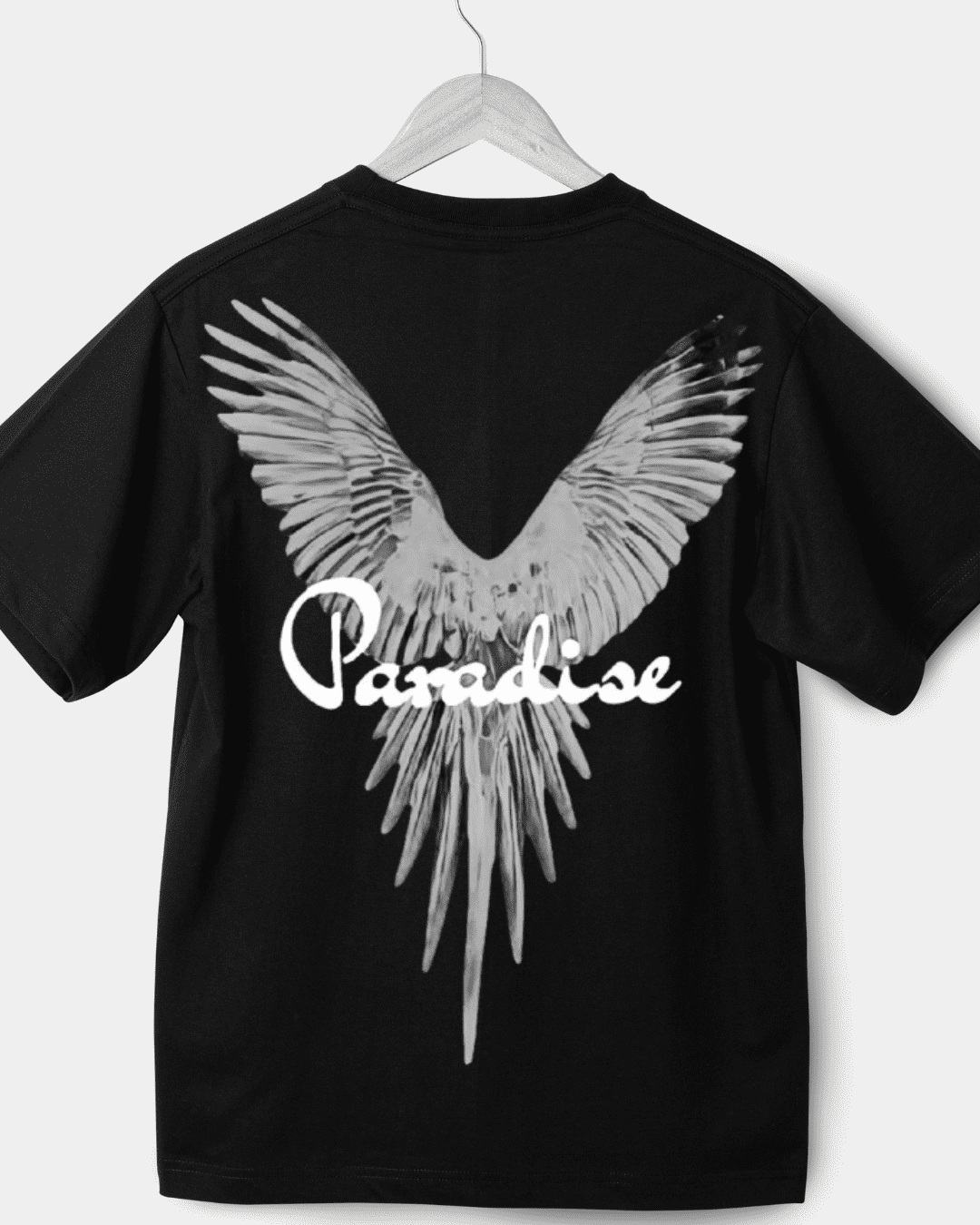 over-sized T-Shirt Mockup 2nd Paradise Oversized Printed T-Shirt by Echores – Premium Cotton Streetwear Tee
